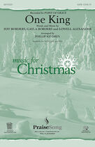 Cover icon of One King (arr. Phillip Keveren) sheet music for orchestra/band (cello) by Lowell Alexander, Gayla Borders, Jeff Borders, Phillip Keveren and Point Of Grace, intermediate skill level