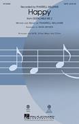 Cover icon of Happy sheet music for choir (SATB: soprano, alto, tenor, bass) by Mark Brymer, Pharrell and Pharrell Williams, intermediate skill level