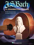 Cover icon of Minuet 1, BWV 813 sheet music for ukulele by Johann Sebastian Bach, classical score, intermediate skill level