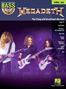 Cover icon of Sweating Bullets sheet music for bass (tablature) (bass guitar) by Megadeth and Dave Mustaine, intermediate skill level