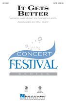 Cover icon of It Gets Better (complete set of parts) sheet music for orchestra/band by Mac Huff and Andrew Lippa, intermediate skill level