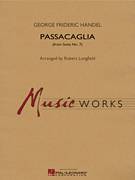 Cover icon of Passacaglia (from Suite No. 7) (COMPLETE) sheet music for concert band by George Frideric Handel and Robert Longfield, classical score, intermediate skill level