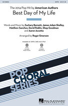 Cover icon of Best Day of My Life (complete set of parts) sheet music for orchestra/band by Roger Emerson, Aaron Accetta, American Authors, David Rublin, James Adam Shelley, Matthew Sanchez, Shep Goodman and Zachary Barnett, intermediate skill level