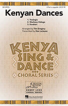 Cover icon of Kwaheri sheet music for choir (2-Part) by Tim Gregory and East African Folk Song, intermediate duet