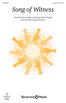 Cover icon of Song Of Witness sheet music for choir (Unison) by Donna Butler Douglas and Gary Douglas, intermediate skill level