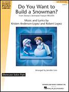 Cover icon of Do You Want To Build A Snowman? (from Frozen) (arr. Jennifer Linn) sheet music for piano solo (elementary) by Robert Lopez, Jennifer Linn, Kristen Bell, Agatha Lee Monn & Katie Lopez and Kristen Anderson-Lopez, beginner piano (elementary)