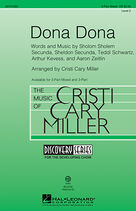Cover icon of Dona Dona (arr. Cristi Cary Miller) sheet music for choir (3-Part Mixed) by Sholom Secunda, Cristi Cary Miller, Aaron Zeitlin, Arthur Kevess, Sheldon Secunda and Teddi Schwartz, intermediate skill level