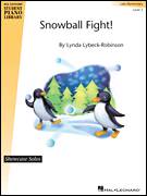 Cover icon of Snowball Fight! sheet music for piano solo (elementary) by Lynda Lybeck-Robinson, beginner piano (elementary)