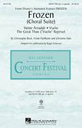 Cover icon of Frozen (Choral Suite) sheet music for choir (SATB: soprano, alto, tenor, bass) by Roger Emerson, Christine Hals, Christophe Beck, Frode Fjellheim and Leo Birenberg, intermediate skill level