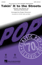 Cover icon of Takin' It to the Streets (complete set of parts) sheet music for orchestra/band by Roger Emerson, Michael McDonald, Taylor Hicks and The Doobie Brothers, intermediate skill level