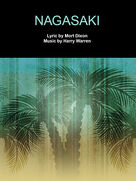 Cover icon of Nagasaki sheet music for voice, piano or guitar by Harry Warren and Mort Dixon, intermediate skill level