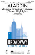 Cover icon of Aladdin (Choral Highlights) (from Aladdin: The Broadway Musical) (arr. Mac Huff) (complete set of parts) sheet music for orchestra/band by Alan Menken, Howard Ashman, Mac Huff and Alan Menken & Howard Ashman, intermediate skill level