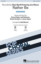 Cover icon of Rather Be (complete set of parts) sheet music for orchestra/band by Mark Brymer, Clean Bandit feat. Jess Glynne, Grace Chatto, Jack Patterson, James Napier and Nicole Marshall, intermediate skill level