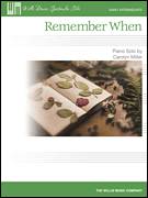 Cover icon of Remember When sheet music for piano solo (elementary) by Carolyn Miller, beginner piano (elementary)