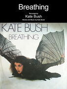 Cover icon of Breathing sheet music for voice, piano or guitar by Kate Bush, intermediate skill level