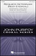 Cover icon of Requiem Aeternam (Rest Eternal) sheet music for choir (SATB: soprano, alto, tenor, bass) by John Purifoy, intermediate skill level
