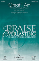 Cover icon of Great I Am (COMPLETE) sheet music for orchestra/band by Heather Sorenson and Jared Anderson, intermediate skill level