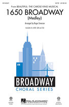 Cover icon of 1650 Broadway (complete set of parts) sheet music for orchestra/band by Roger Emerson, Jerry Leiber, Mike Stoller and The Searchers, intermediate skill level