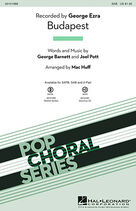 Cover icon of Budapest (arr. Mac Huff) sheet music for choir (SAB: soprano, alto, bass) by Mac Huff, George Ezra, George Barnett and Joel Pott, intermediate skill level