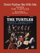 Cover icon of She'd Rather Be With Me sheet music for voice, piano or guitar by The Turtles, Alan Gordon and Garry Bonner, intermediate skill level