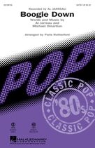 Cover icon of Boogie Down (complete set of parts) sheet music for orchestra/band by Paris Rutherford, Al Jarreau and Michael Omartian, intermediate skill level