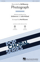 Cover icon of Photograph (complete set of parts) sheet music for orchestra/band by Mark Brymer, Ed Sheeran and John McDaid, intermediate skill level