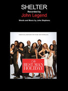 Cover icon of Shelter sheet music for voice, piano or guitar by John Legend and John Stephens, intermediate skill level