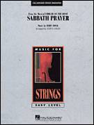Sabbath Prayer (COMPLETE) for orchestra - intermediate sheldon harnick sheet music