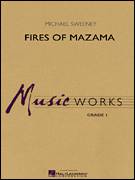 Cover icon of Fires of Mazama (COMPLETE) sheet music for concert band by Michael Sweeney, intermediate skill level