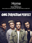 Cover icon of Home sheet music for voice, piano or guitar by One Direction, Jamie Scott, Liam James Payne and Louis Tomlinson, intermediate skill level