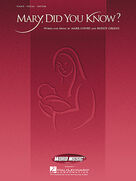 Cover icon of Mary, Did You Know? sheet music for voice, piano or guitar by Clay Aiken, Buddy Green, Buddy Greene and Mark Lowry, intermediate skill level