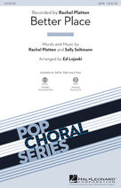 Cover icon of Better Place (complete set of parts) sheet music for orchestra/band by Ed Lojeski, Rachel Platten, Sally Seltman and Sally Seltmann, intermediate skill level