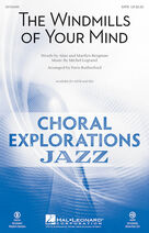 Cover icon of The Windmills of Your Mind (complete set of parts) sheet music for orchestra/band by Michel Legrand, Alan Bergman, Marilyn Bergman and Paris Rutherford, intermediate skill level