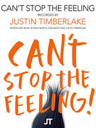 Cover icon of Can't Stop The Feeling sheet music for bass (tablature) (bass guitar) by Justin Timberlake, Johan Schuster, Max Martin and Shellback, intermediate skill level