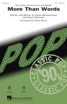 Cover icon of More Than Words (complete set of parts) sheet music for orchestra/band by Kirby Shaw, Extreme, Gary Cherone and Nuno Bettencourt, intermediate skill level