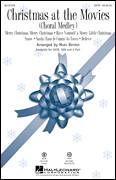 Cover icon of Christmas At The Movies (Choral Medley) sheet music for choir (SATB: soprano, alto, tenor, bass) by Glen Ballard, Mark Brymer, Josh Groban and Alan Silvestri, intermediate skill level