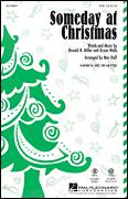 Cover icon of Someday At Christmas (arr. Mac Huff) sheet music for choir (SAB: soprano, alto, bass) by Bryan Wells, Mac Huff, Stevie Wonder and Ronald N. Miller, intermediate skill level