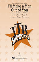 Cover icon of I'll Make a Man Out of You (from Mulan) (arr. Roger Emerson) (complete set of parts) sheet music for orchestra/band by Roger Emerson, David Zippel and Matthew Wilder, intermediate skill level