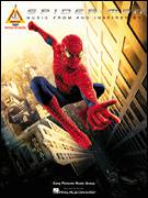 Cover icon of Theme From Spider-Man sheet music for guitar (tablature) by Aerosmith, Spider-Man (Movie), Paul Francis Webster and Robert J. Harris, intermediate skill level