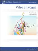 Cover icon of Valse En Vogue sheet music for piano solo (elementary) by Glenda Austin, beginner piano (elementary)