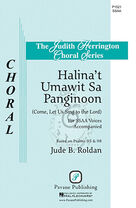 Cover icon of Halina't Umawit Sa Panginoon sheet music for choir (SSAA: soprano, alto) by Jude B. Roldan, intermediate skill level