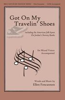 Cover icon of Got on My Travelin' Shoes sheet music for choir (SATB: soprano, alto, tenor, bass) by Ellen Foncannon Stephenson, intermediate skill level