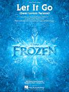 Cover icon of Let It Go (from Frozen) (Demi Lovato version) sheet music for voice, piano or guitar by Demi Lovato, Idina Menzel, Kristen Anderson-Lopez and Robert Lopez, intermediate skill level