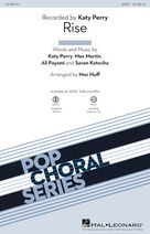 Cover icon of Rise (complete set of parts) sheet music for orchestra/band by Mac Huff, Ali Payami, Katy Perry, Max Martin and Savan Kotecha, intermediate skill level