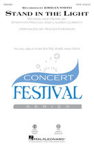Cover icon of Stand In The Light (complete set of parts) sheet music for orchestra/band by Roger Emerson, Lauren Christy and Stephan Moccio, intermediate skill level