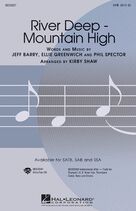 Cover icon of River Deep, mountain high (arr. kirby shaw) sheet music for orchestra/band (Bb trumpet 1) by Kirby Shaw, Tina Turner, Ellie Greenwich, Jeff Barry and Phil Spector, intermediate skill level
