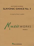 Cover icon of Slavonic Dance No. 3 (COMPLETE) sheet music for concert band by Robert Longfield and Antonin Dvorak and Antonin Dvorak, intermediate skill level