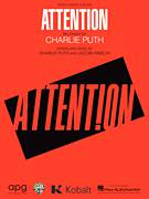 Cover icon of Attention sheet music for voice, piano or guitar by Charlie Puth and Jacob Hindlin, intermediate skill level