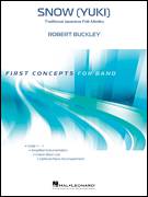 Cover icon of Snow (Yuki) (COMPLETE) sheet music for concert band by Robert Buckley, intermediate skill level