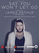 Cover icon of Say You Won't Let Go sheet music for voice and other instruments (fake book) by James Arthur, Neil Ormandy and Steve Solomon, intermediate skill level